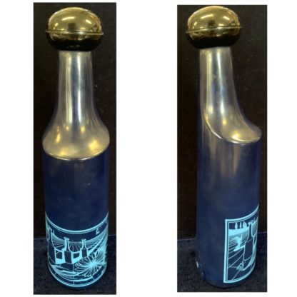 Blue Toned Bottles No 1 No 2 & No 3 Decorated With A Still-Life Compositions By Salvador Dali 10