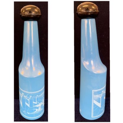 Blue Toned Bottles No 1 No 2 & No 3 Decorated With A Still-Life Compositions By Salvador Dali 6