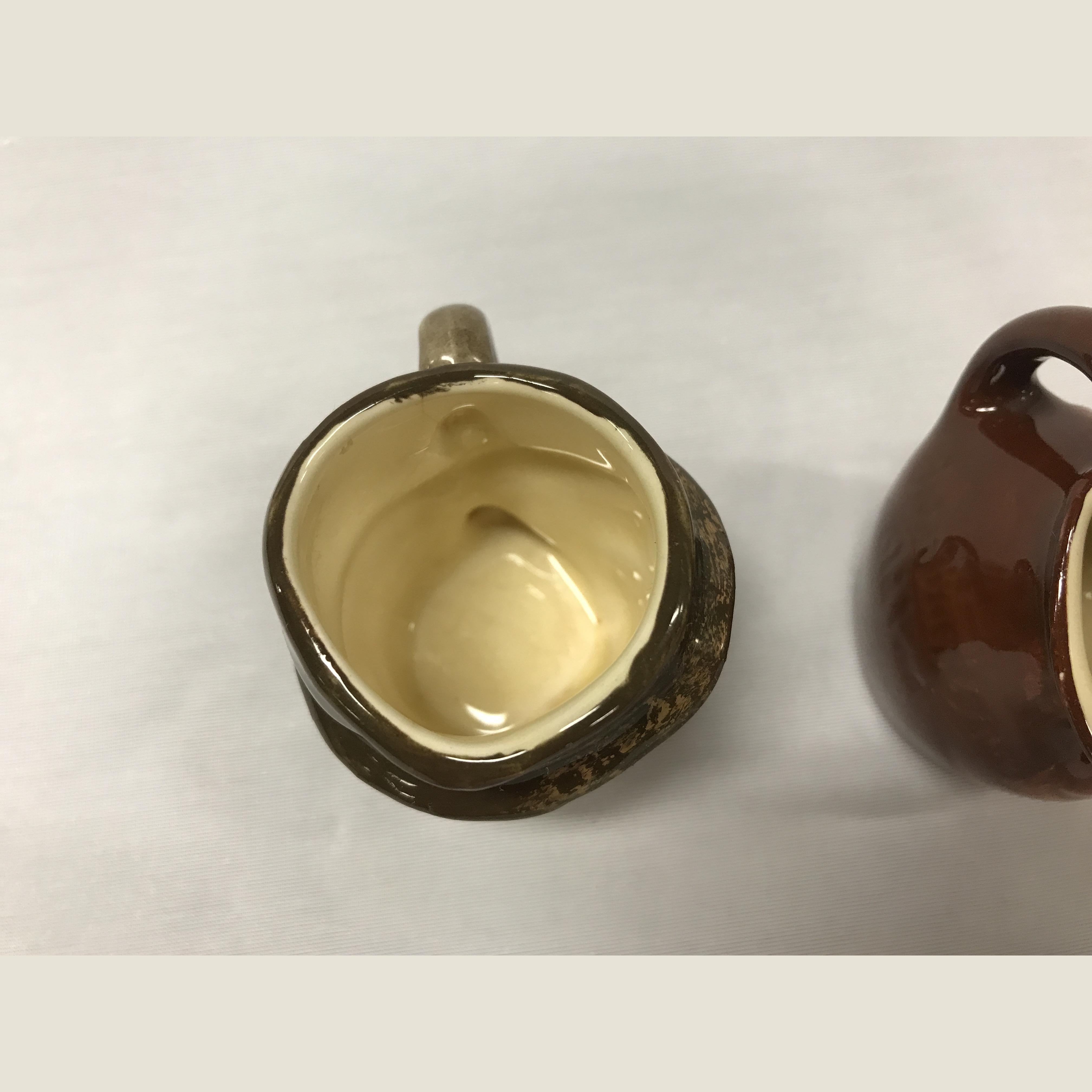 Two Vintage Royal Doulton Miniature Character Jugs 5