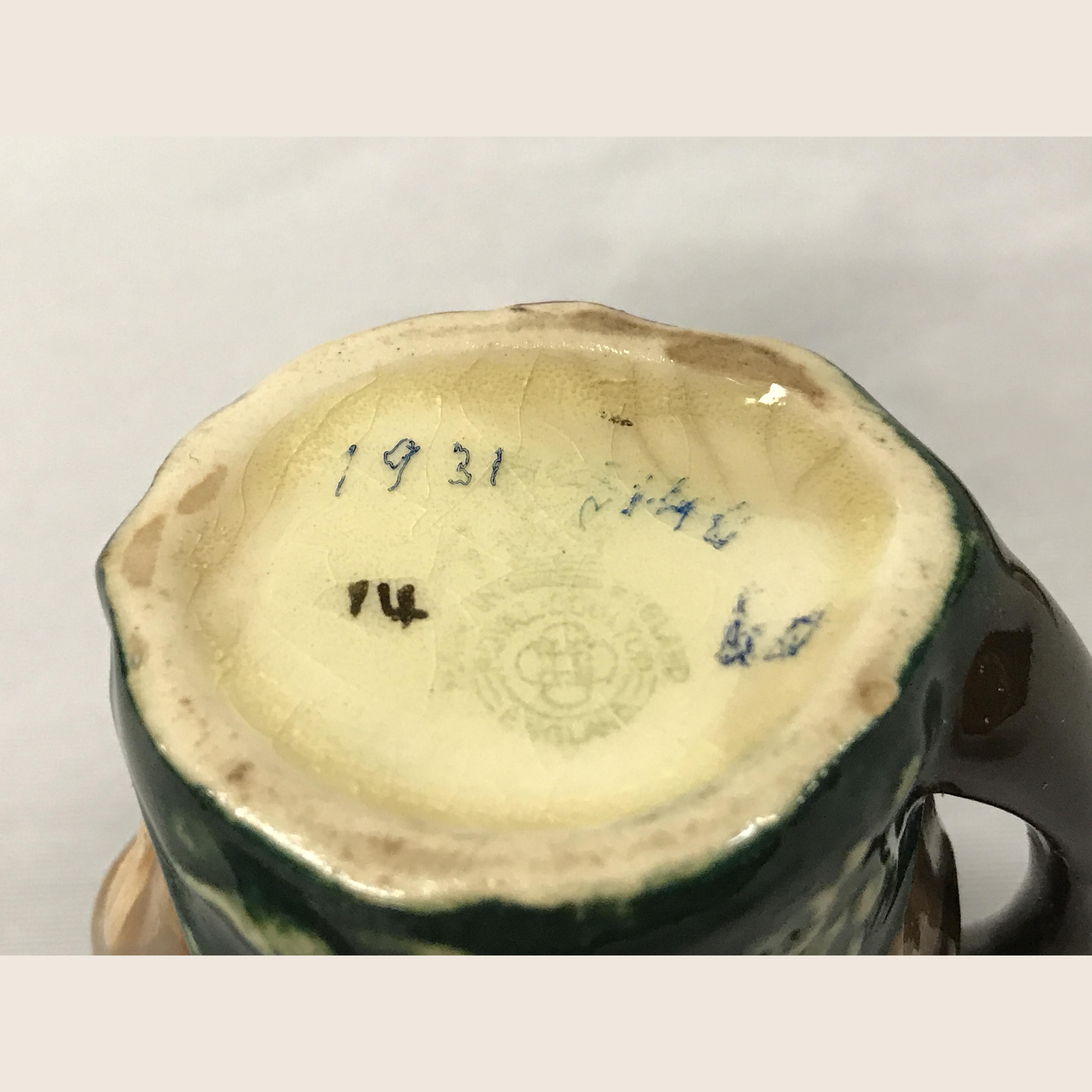 Two Vintage Royal Doulton Miniature Character Jugs 8