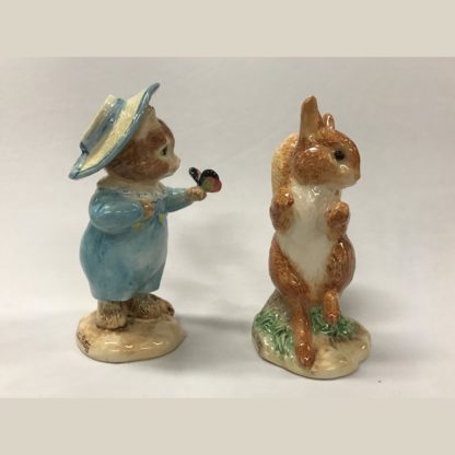 Two Beatrix Potter Figurines Squirrel Nutkin & Tom Kitten 4