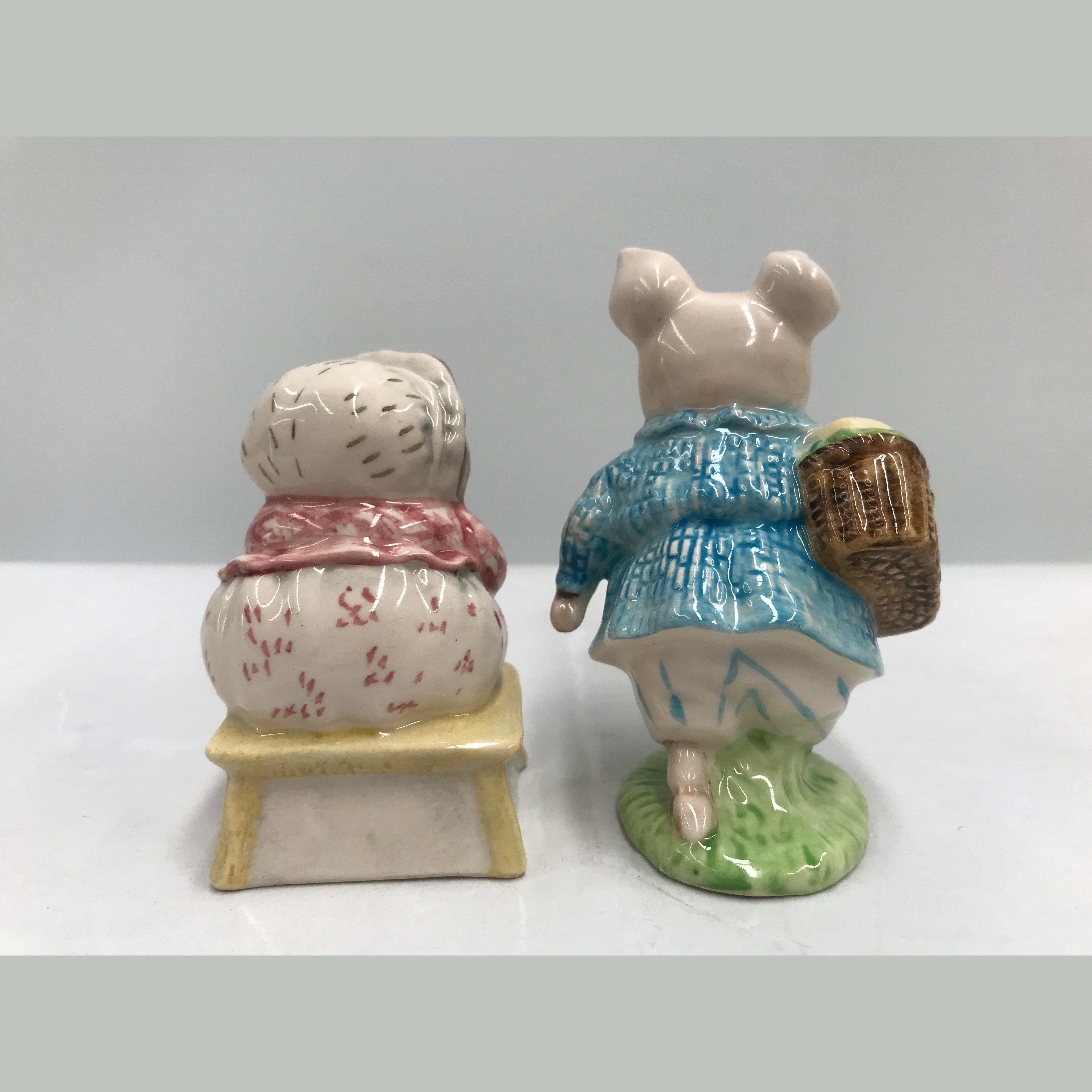value of beswick beatrix potter figurines