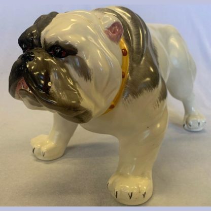 Large Bulldog ‘Fielding's Made In England ~illegible~’ Made In England By Crown Devon 1