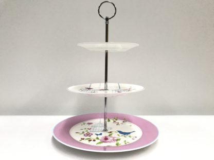 Maxwell & Williams Cashmere Three Tire Cake Stand “Aviary” High Tea 2