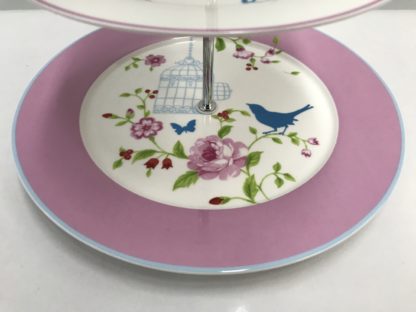 Maxwell & Williams Cashmere Three Tire Cake Stand “Aviary” High Tea 4