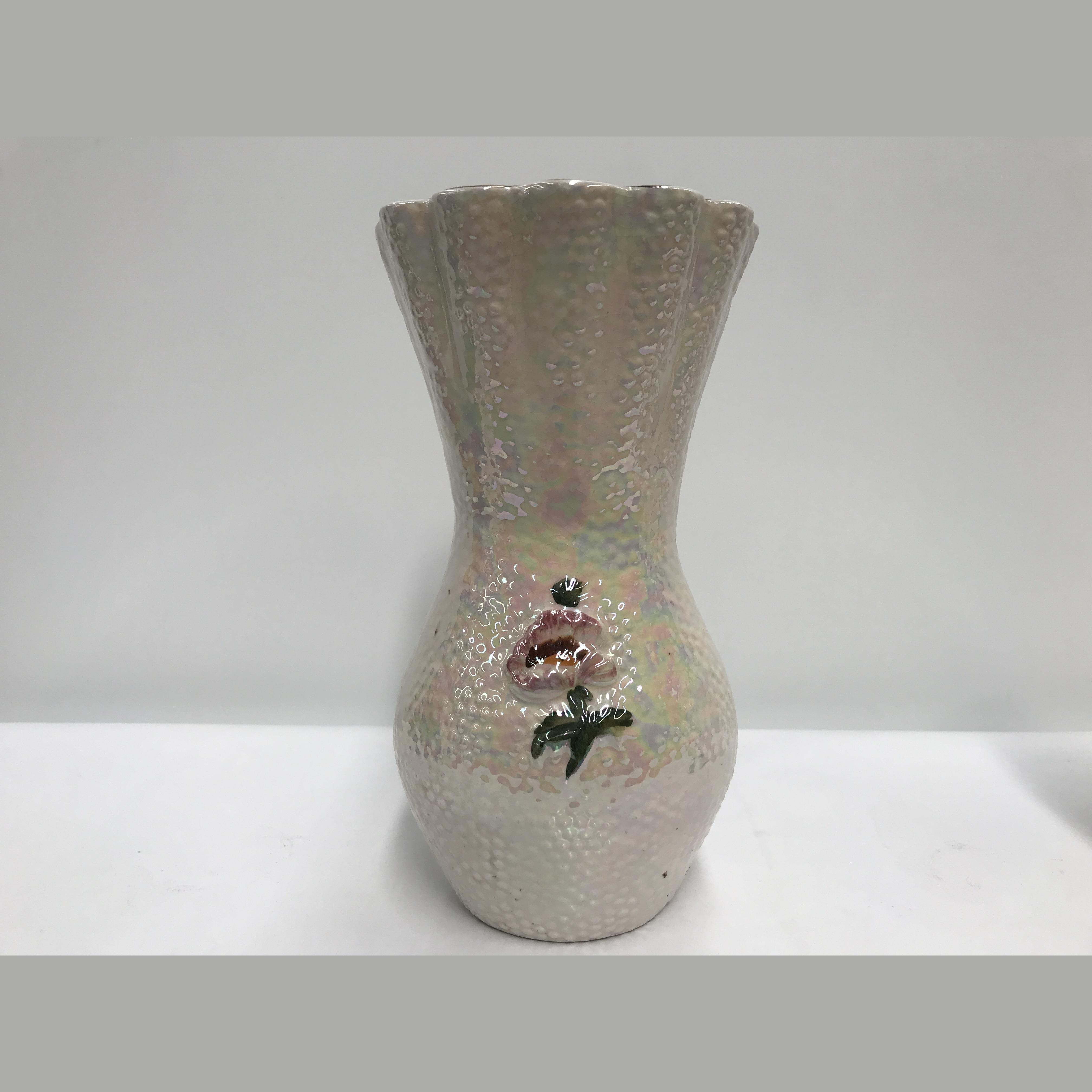 Arthur Wood Pottery Floral Vase & Two Small Handmade Vases AFC