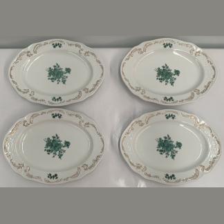 4 Classic Rose Collection Plates By Rosenthal Group Germany 1