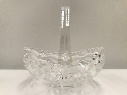 Vintage Original Waltherglas Floral Crystal Bowl 2