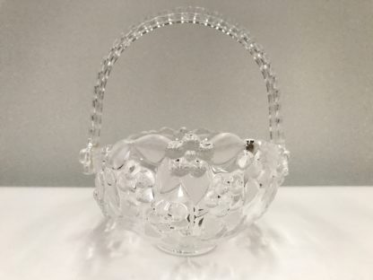 Vintage Original Waltherglas Floral Crystal Bowl 3
