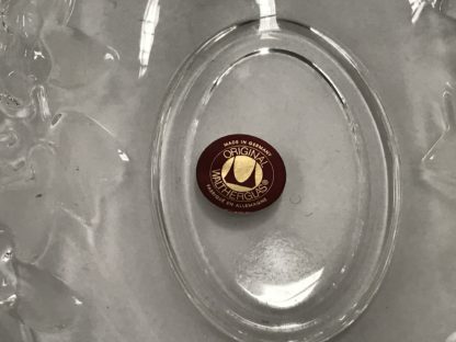 Vintage Original Waltherglas Floral Crystal Bowl 5