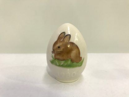 1985 “Moonflower” Vase 1980 Bunny Egg & Japan Figurine By Royal Doulton, Goebel And Focus 2