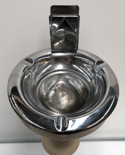 Art Deco Smokers Bakelite and Chrome Stand Ashtray/Holder 7