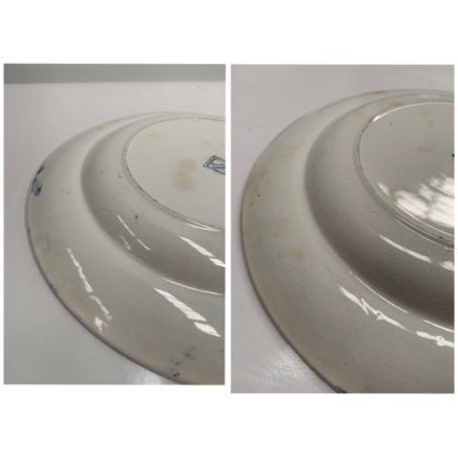 Vintage/Antique Blue & White Plates Various Sizes - Image 11