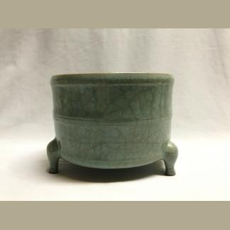 Antique Celadon Glazed Song Dynasty (960–1279) Footed Bowl 9cm 15
