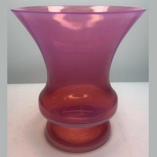 Rosaline Alabaster Flared Vase c’ 1920’s (unsigned) By Steuben 1