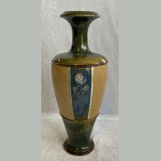 Doulton Lambeth Maud Bowden Studio Pottery Vases 1