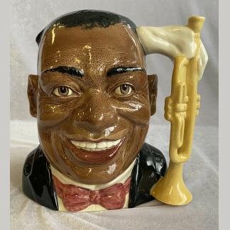 Louis Armstrong D6707 Large Toby Jug 1