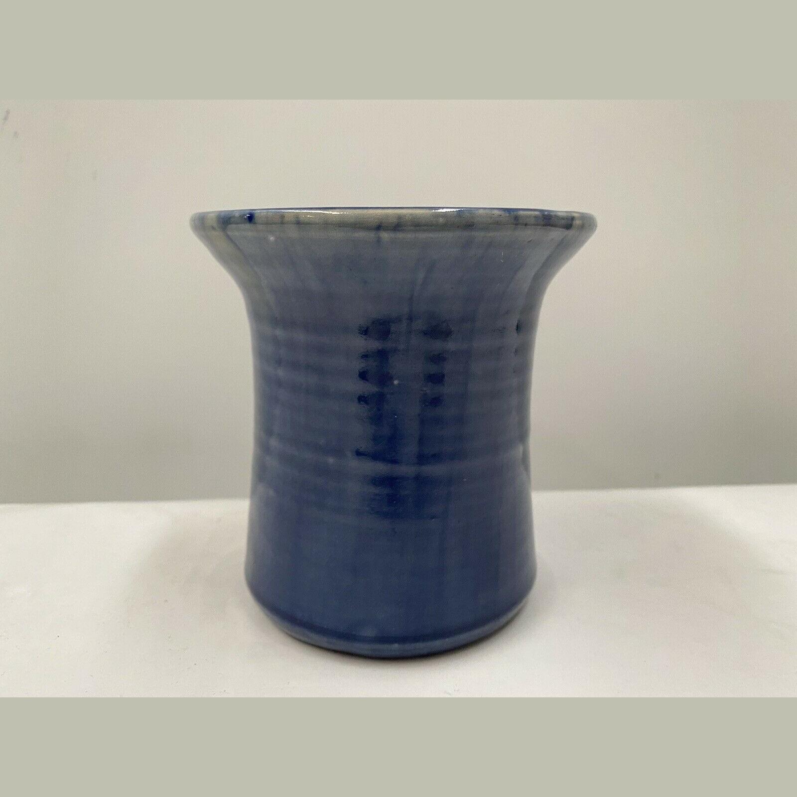 Handmade Cobalt Blue Glazed Brush Pot By Merric Boyd Pottery| AFC