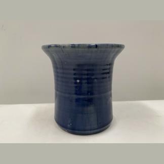 Handmade Cobalt Blue Glazed Brush Pot By Merric Boyd Pottery