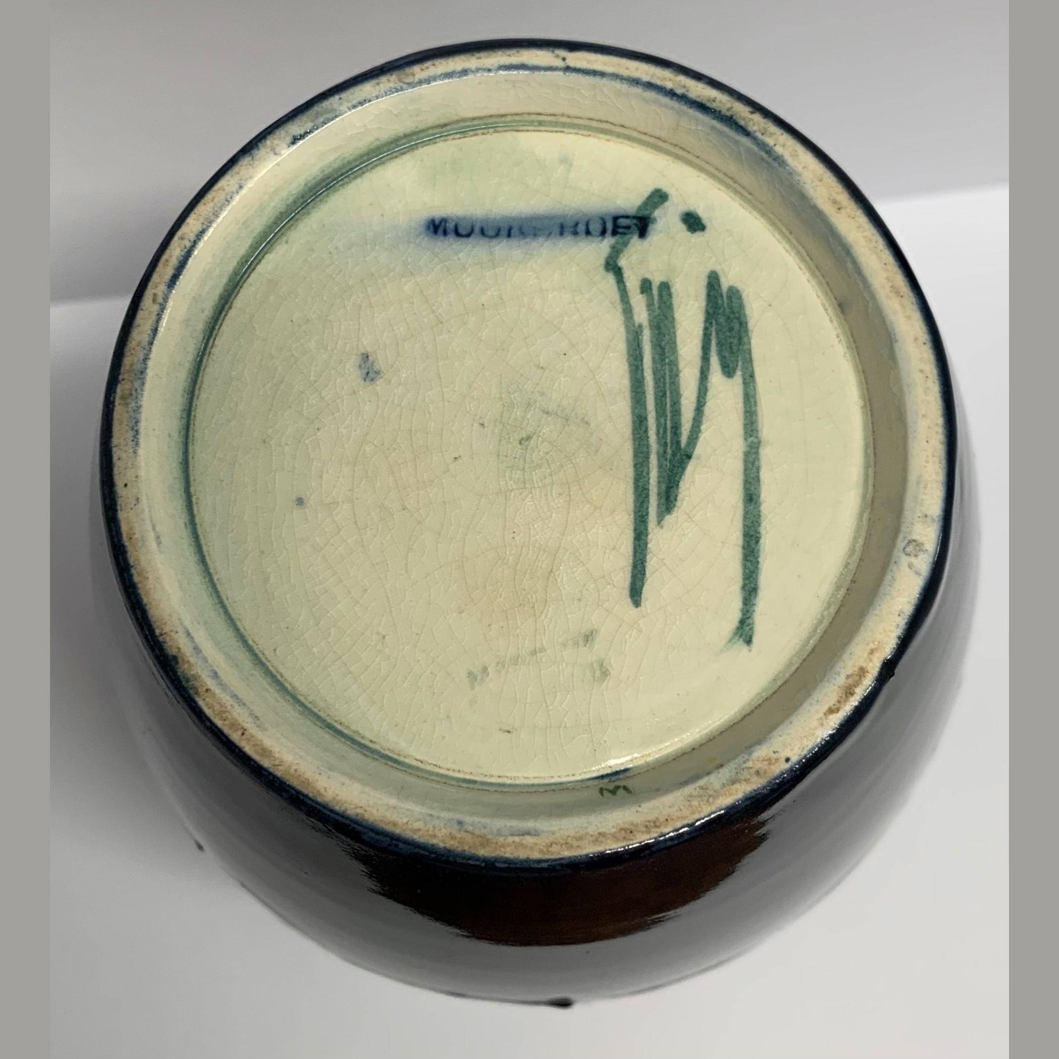 Vintage Anemone Pattern Vase By Walter Moorcroft By Moorcroft England AFC